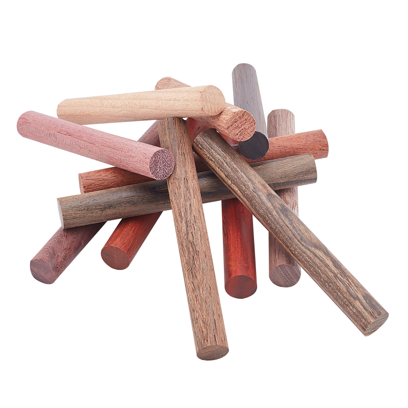Art Craft Stick - แท่งเดือยไม้ขนาด4x1/2นิ้วปากกาไม้12สีไม้แกะสลักบล็อกไม้เปล่าปากกาแท่งไม้แกะสลักสำหรับตัดเปล่าสำหรับพลิกปากกา