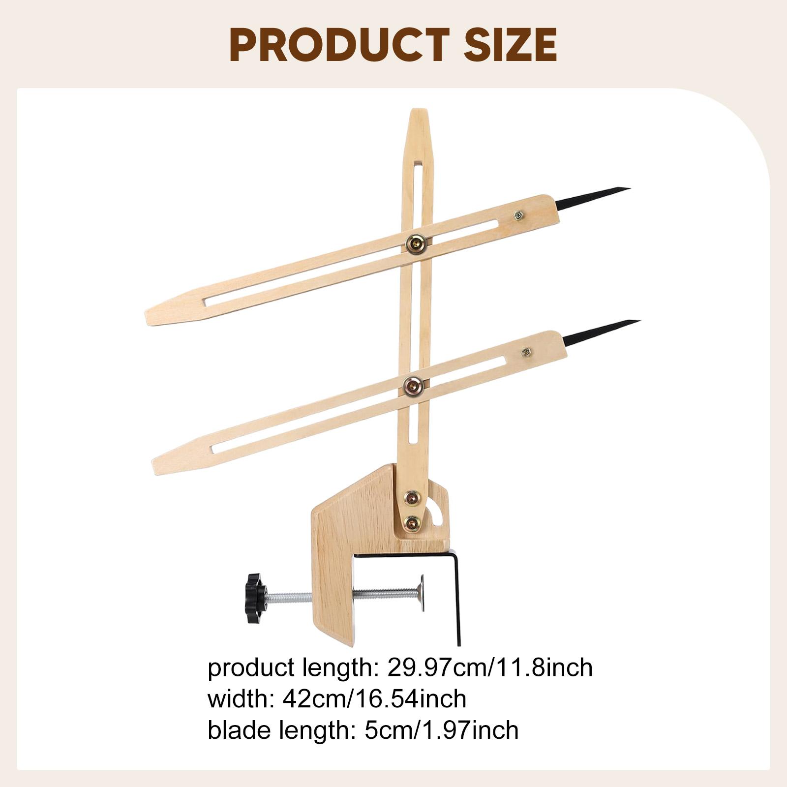Art Craft Stick - ไม้บรรทัดวัดวงกลมสำหรับงานปั้นเซรามิก เครื่องมือวัดงานปั้นดินเผา สำหรับเครื่องปั้นดินเผา