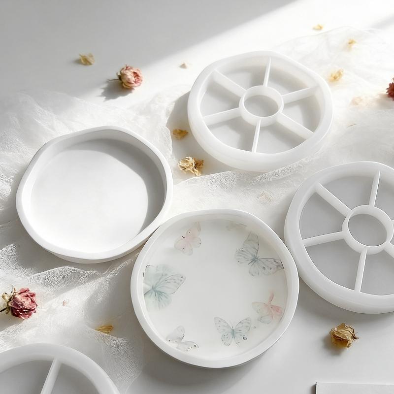 แม่พิมพ์ซิลิโคนทรงกลมลายดอกไม้ - Art Craft Flower Making บทวิจารณ์และราคา