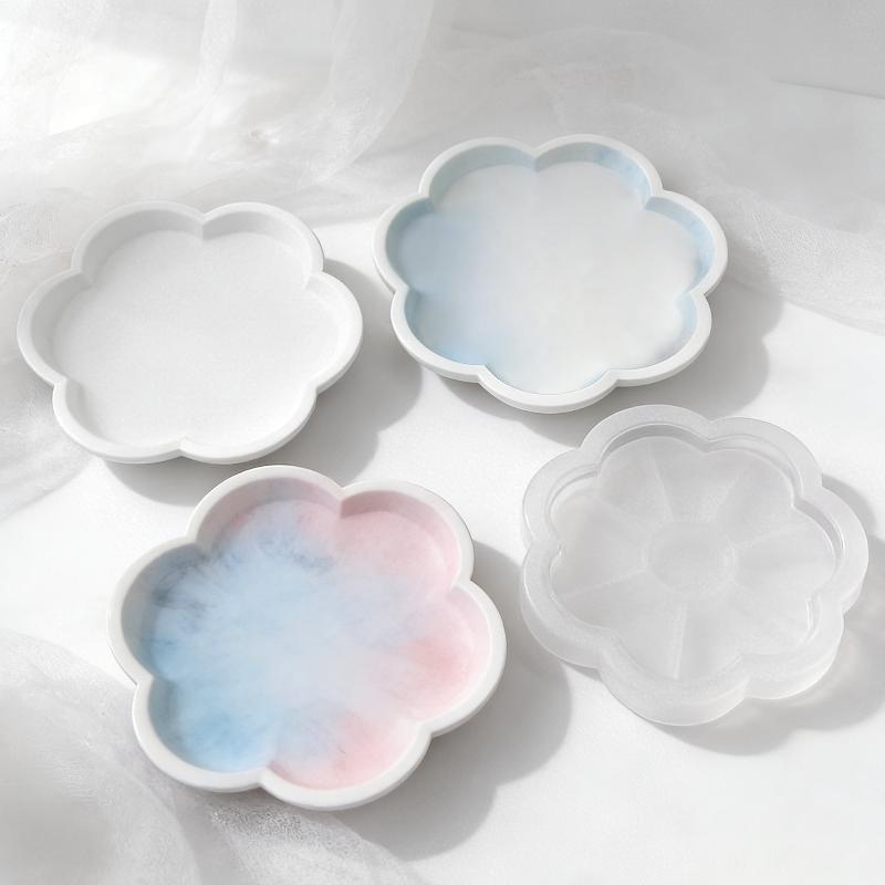 แม่พิมพ์ซิลิโคนทรงกลมลายดอกไม้ - Art Craft Flower Making บทวิจารณ์และราคา