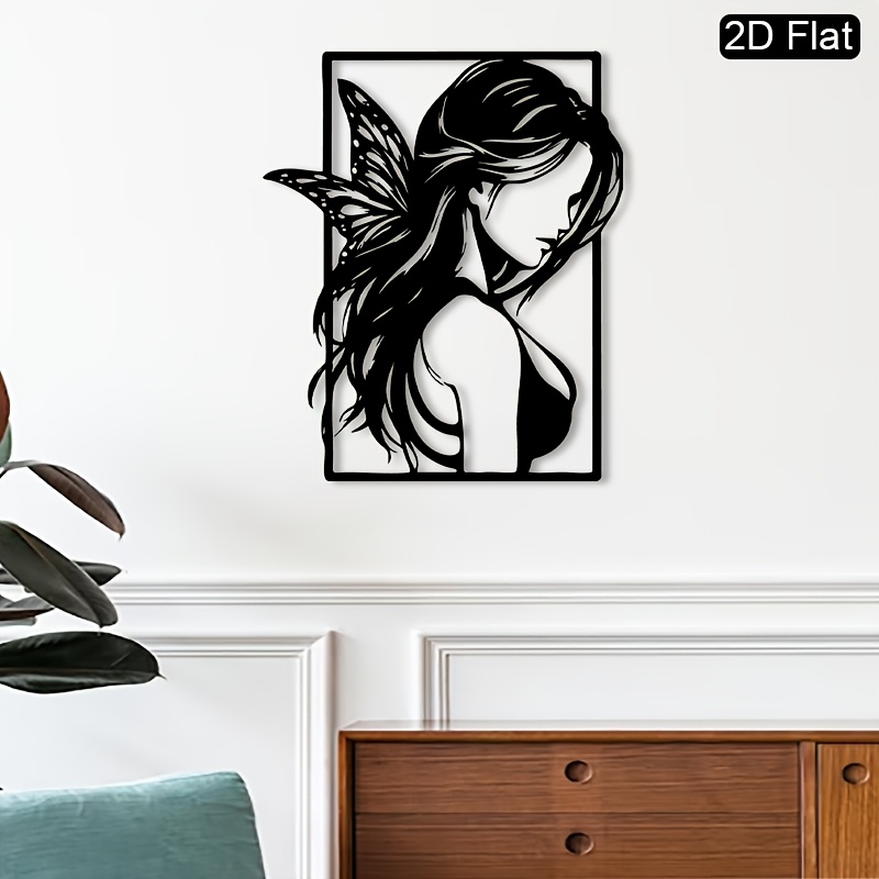CIFBUY งานศิลปะติดผนังโลหะรูปเ - Art And Craft Studio บทวิจารณ์และราคา