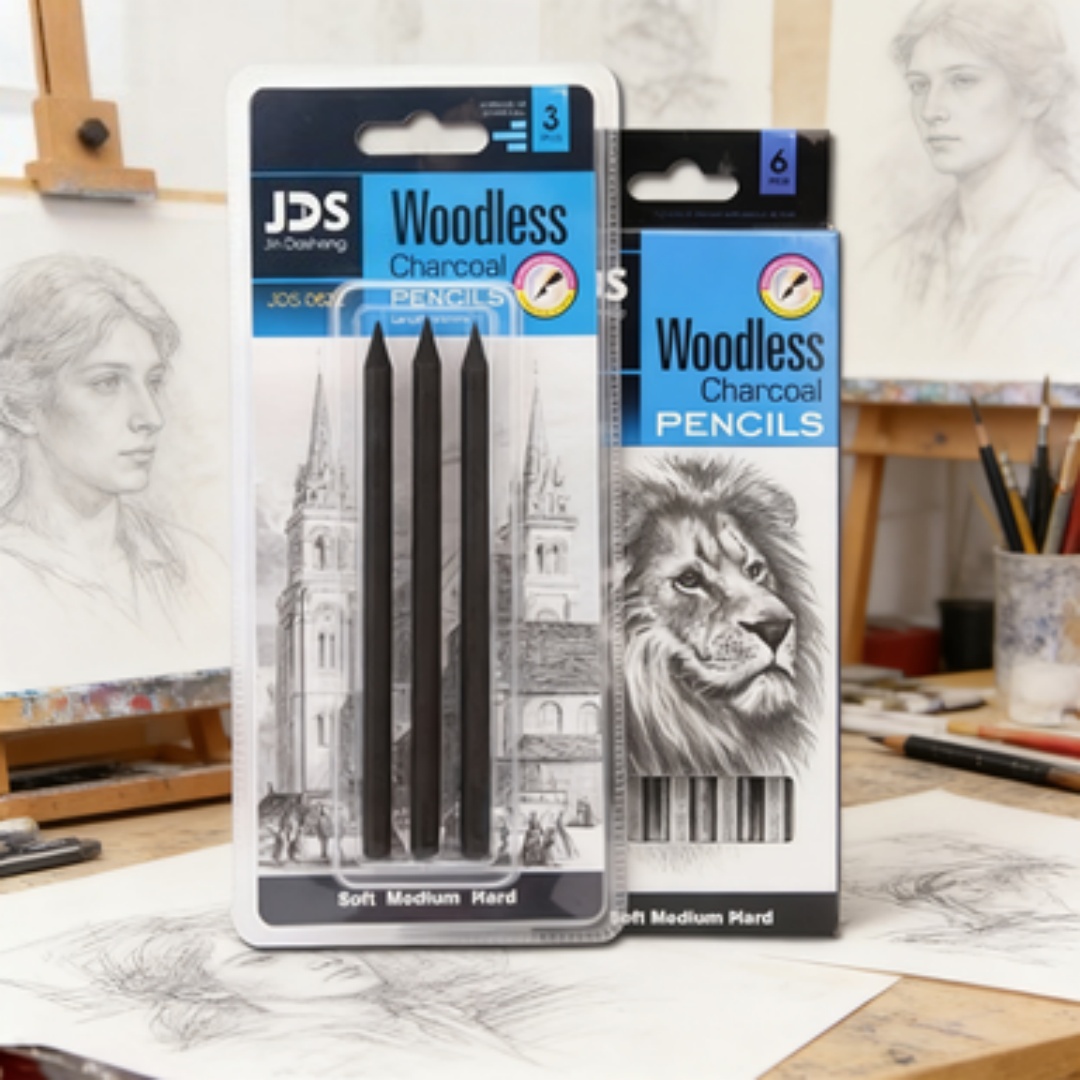 ชุดดินสอถ่านระดับมืออาชีพ เนื้ - Sketching Charcoal Set บทวิจารณ์และราคา