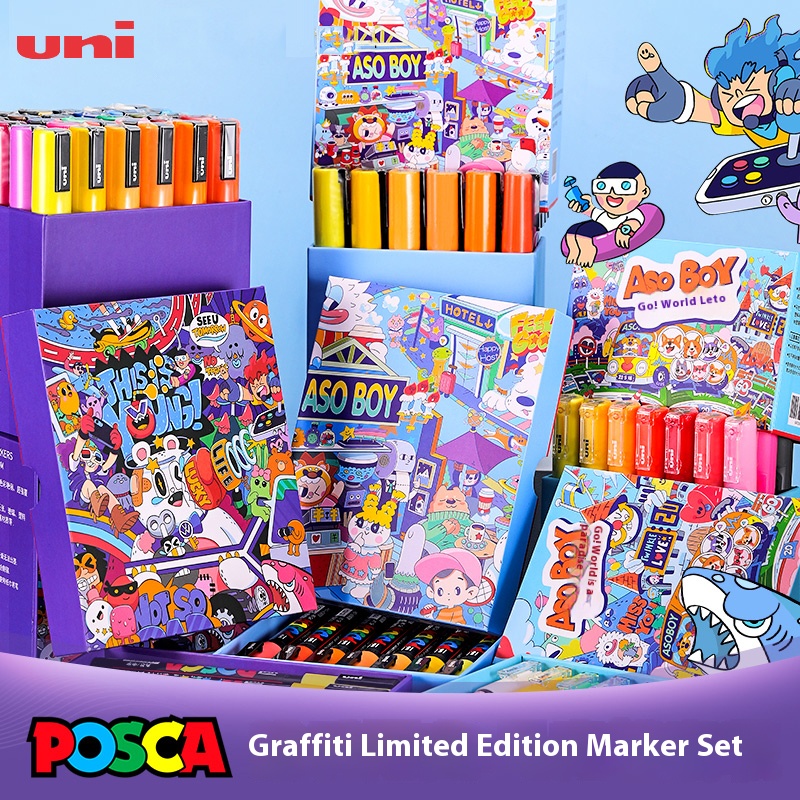 ปากกาเมจิก UNI POSCA รุ่นกราฟฟ - Art Craft Doodle บทวิจารณ์และราคา