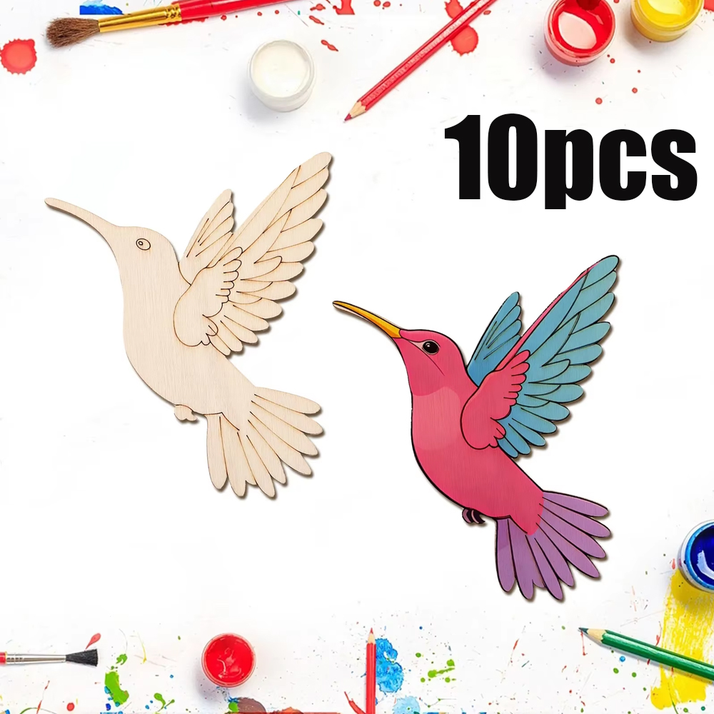 ชุดงานฝีมือไม้รูปสัตว์และนก 10 - Art Craft Wood บทวิจารณ์และราคา