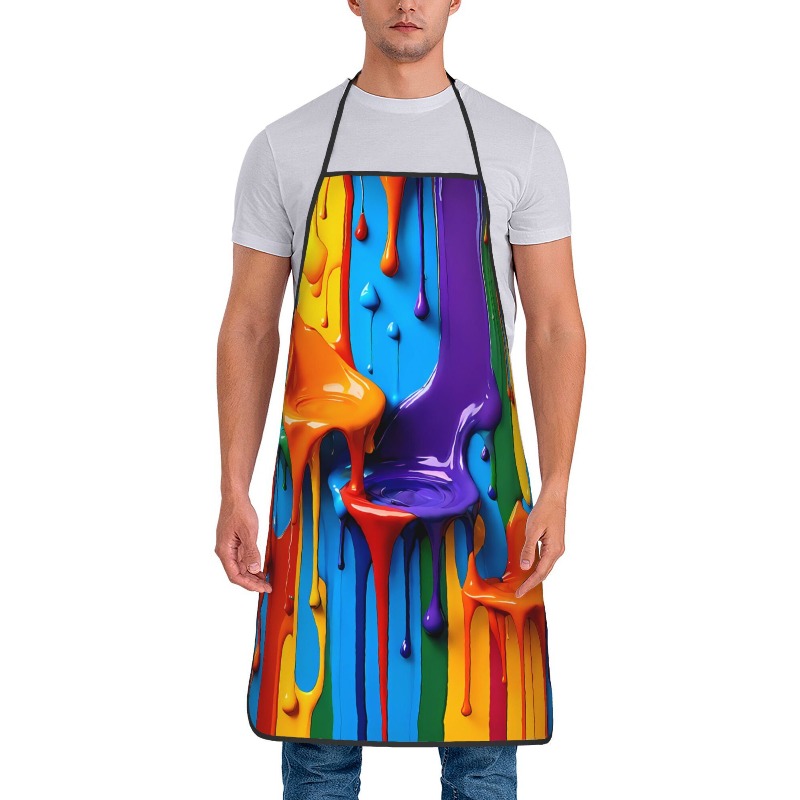 ผ้ากันเปื้อนศิลปินลายหยดสีสันส - Art And Craft Studio บทวิจารณ์และราคา