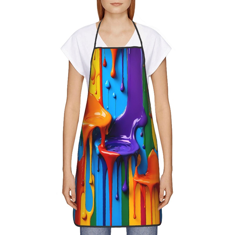 ผ้ากันเปื้อนศิลปินลายหยดสีสันส - Art And Craft Studio บทวิจารณ์และราคา