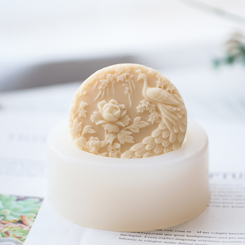 นกยูงดอกไม้รูปแบบซิลิโคนสบู่แม - Art Craft Flower Making บทวิจารณ์และราคา