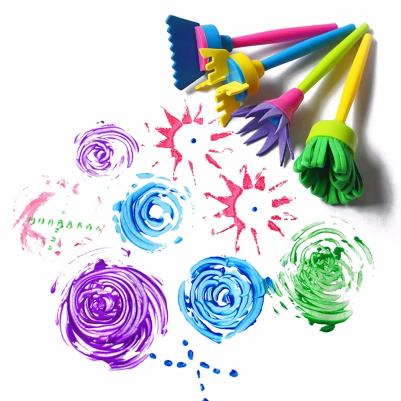 ชุดฟองน้ำและแปรงทาสีแบบรวม – ฟ - Art And Craft Studio บทวิจารณ์และราคา