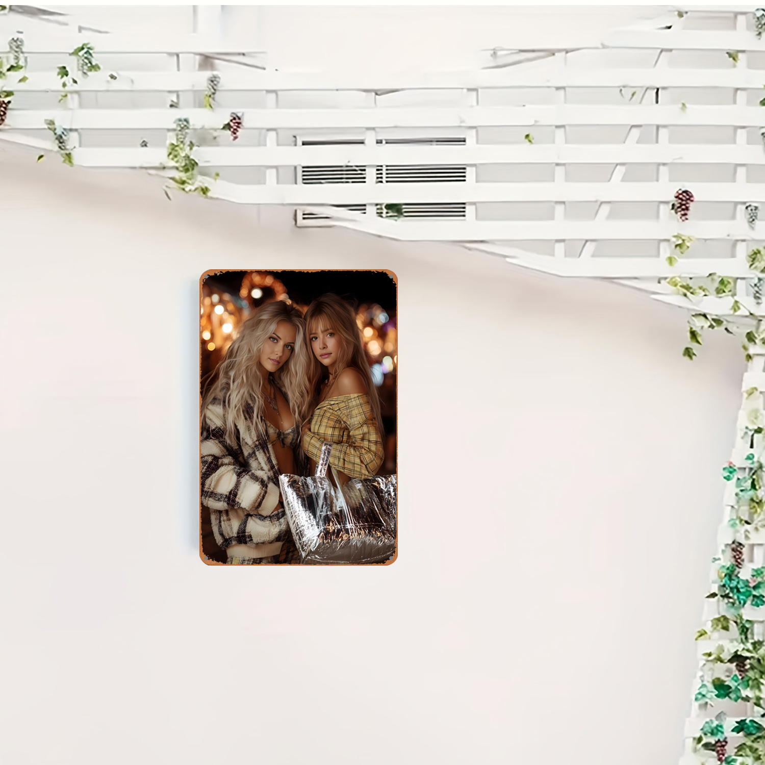 ป้ายโลหะวินเทจ 2 มิติ, ศิลปะผู - Art And Craft Studio บทวิจารณ์และราคา